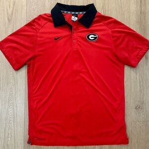 UGA/Georgia Bulldogs Nike Golf Polo — Men’s — Size L